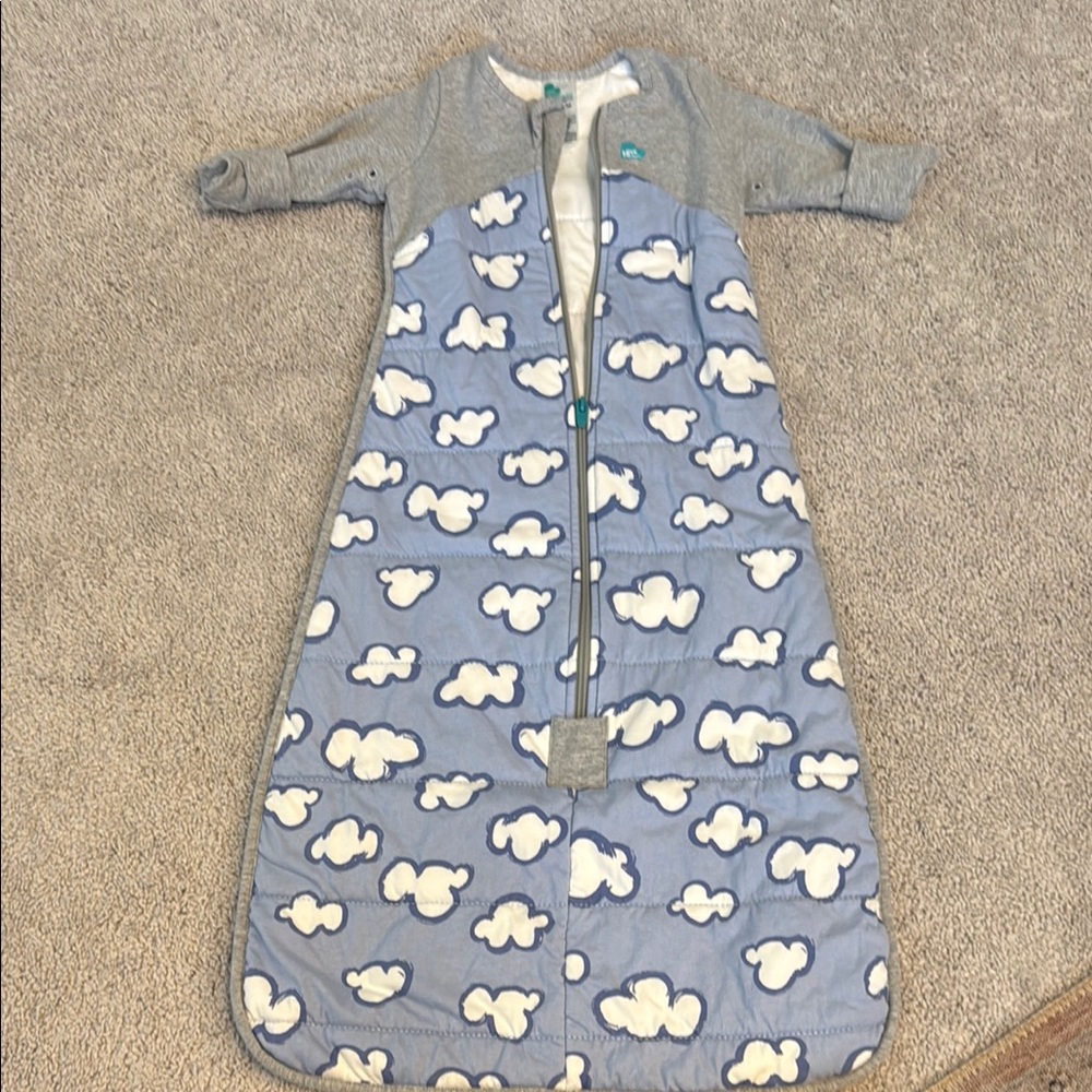 Love to Sleep Cozy Cloud Print Kids Pajamas